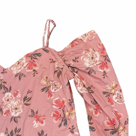 Lovers + Friends Rayna Top Floral Size Small Off The Shoulder Taylor Swift​ - Picture 2 of 7